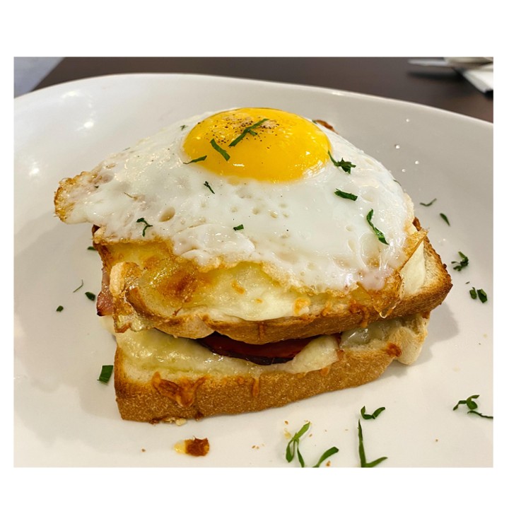 Croque Madame Ham