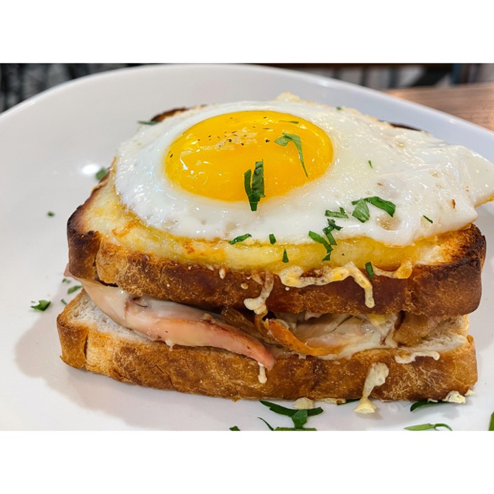 Croque Madame au Poulet