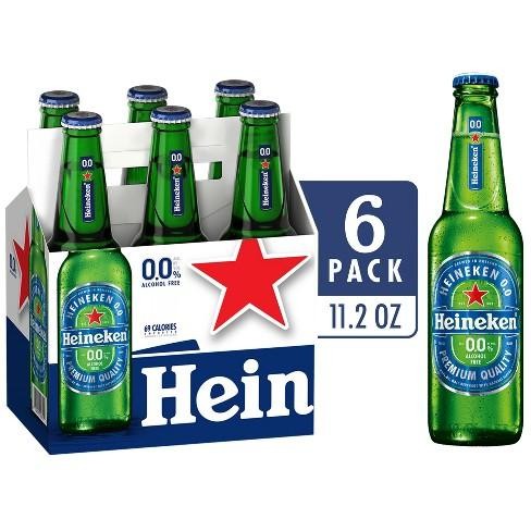 Heineken 0.0 Non Alcoholic 6 PK