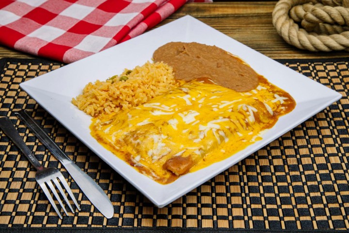 #6 Enchiladas Plate