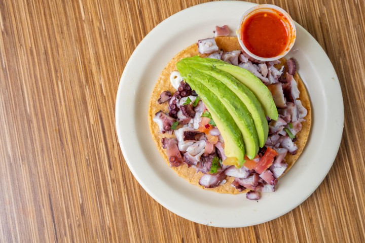 Tostada Pulpo