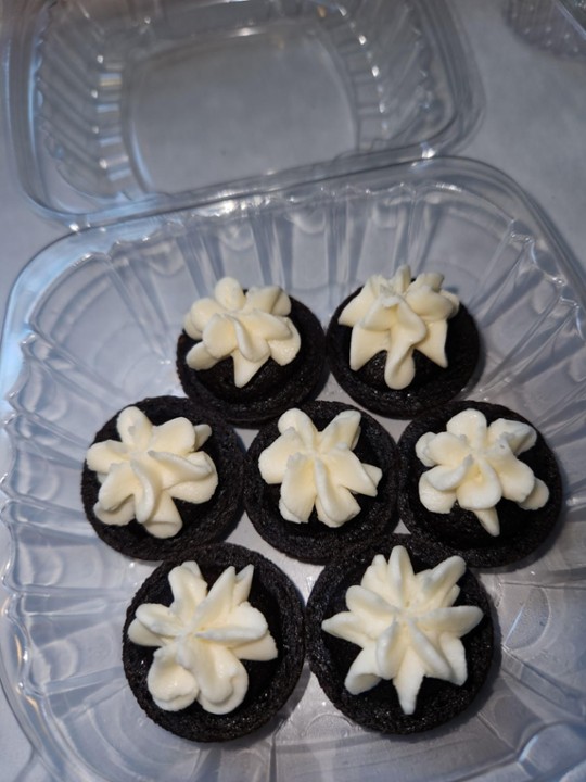 Brownie Bites w/ Buttercream Icing - GF