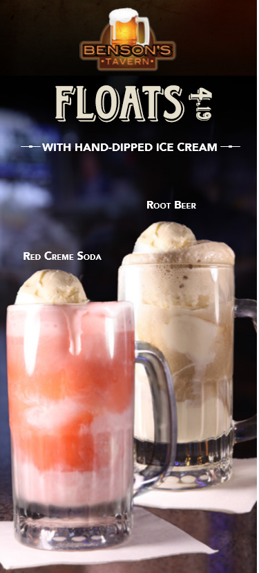 Barq's Red Cream Soda Float