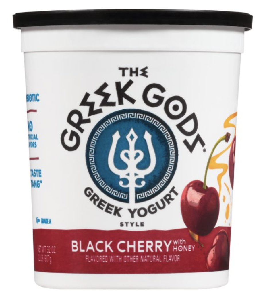 The Greek Gods Greek Yogurt, Black Cherry - 24 Oz