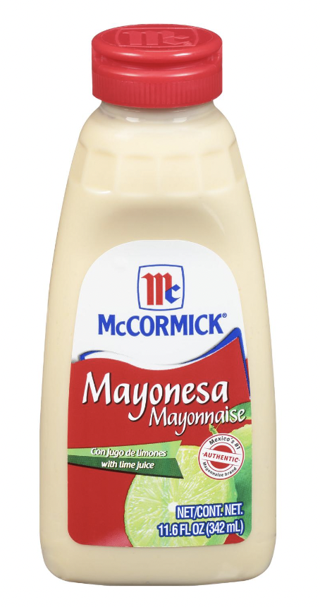 McCormick Mayonnaise with Lime Juice - 11.6 Fl Oz
