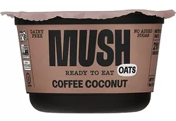 MUSH Ready to Eat Gluten Free Vegan Oats, Coffee - 5 Oz