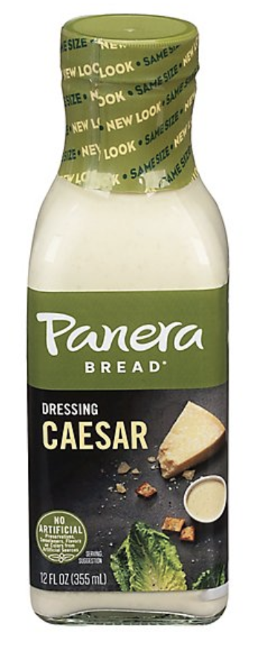 Panera Refrigerated Salad Dressing, Caesar - 12 Fl Oz