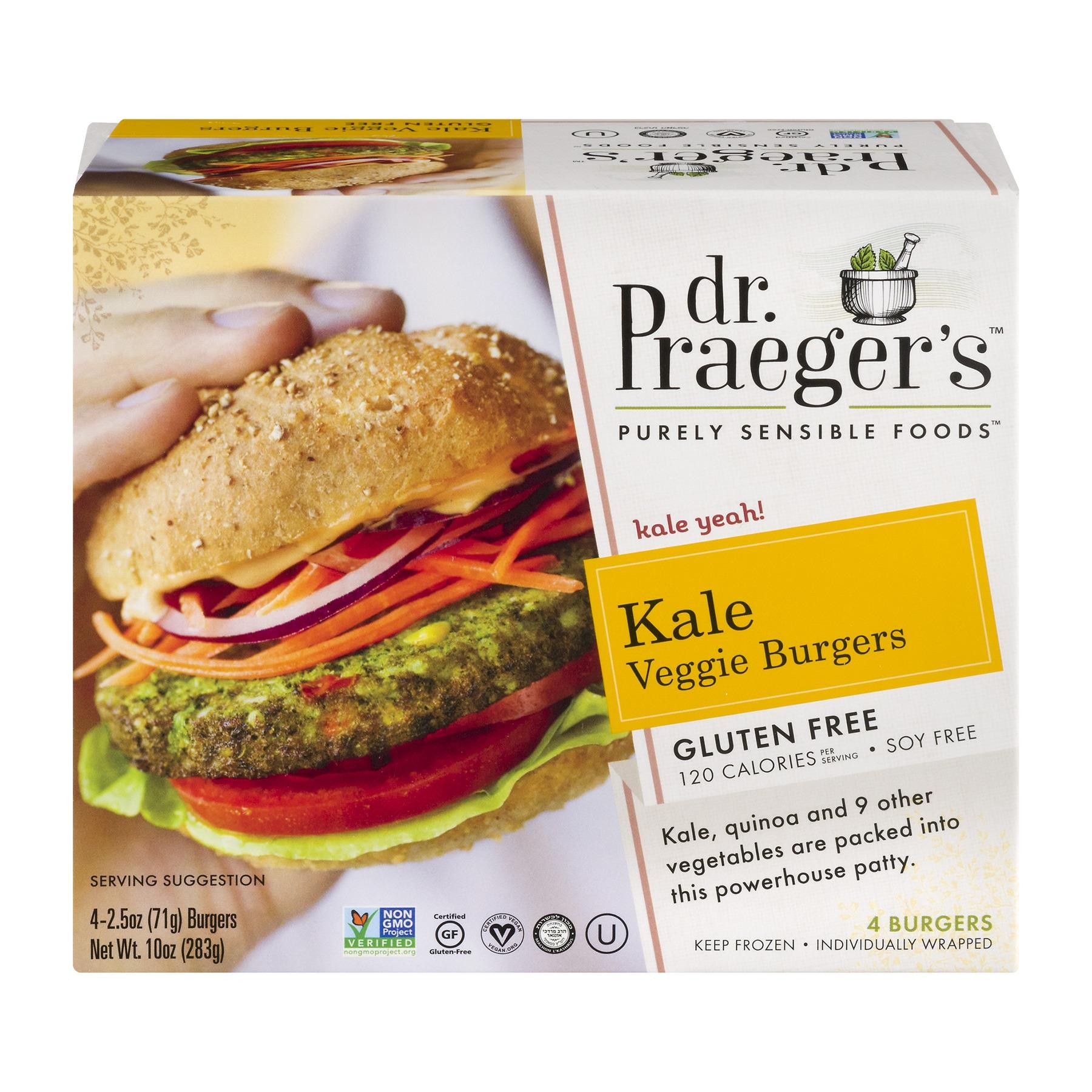 Dr.Praeger's Kale Veggie Burger 4ct - 10 oz