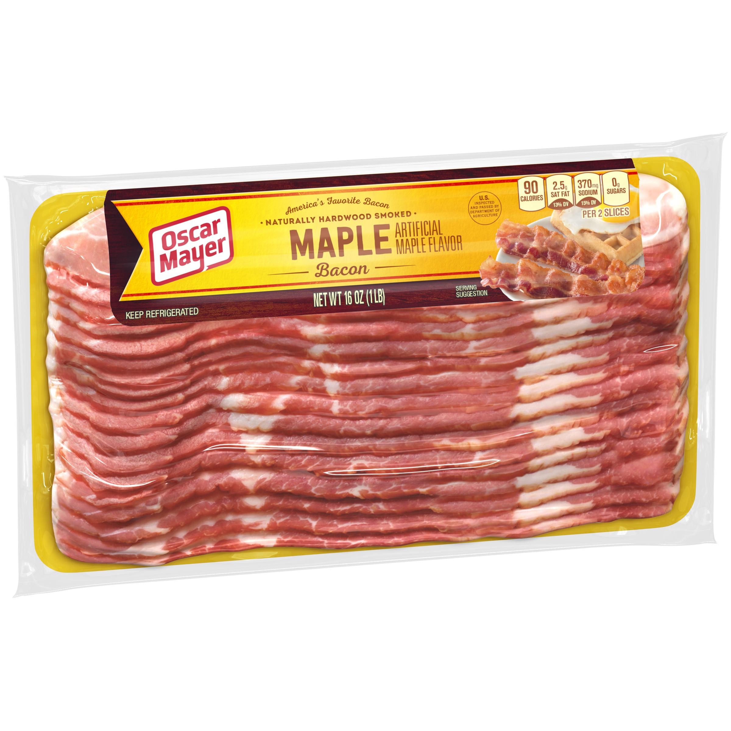 Oscar Mayer Maple Flavor Bacon - 16 oz