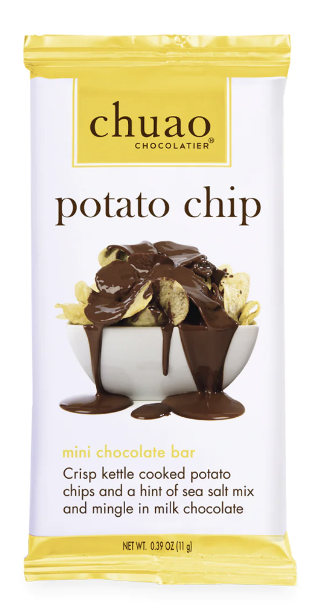 Chuao Mini Chocolate Bar Potato Chip - .39 oz