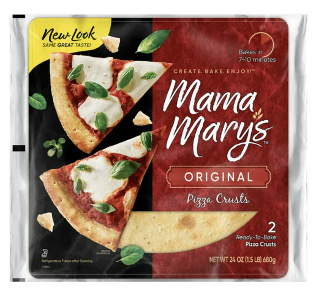 Mama Mary’s Original Pizza Crusts 2 Packs - 24 Oz