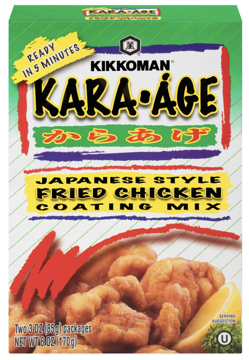 Kikkoman Karaage Japanese Style Fried Chicken Coating Mix - 6 Oz