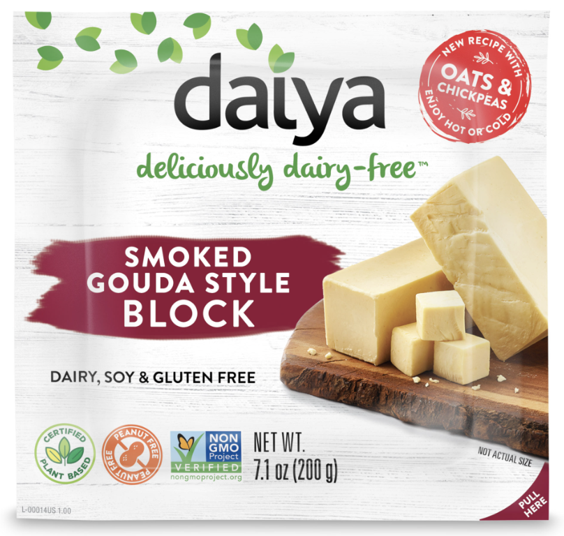Daiya Plant-Based Dairy-Free Smoked Gouda Style Block - 7.1 Oz