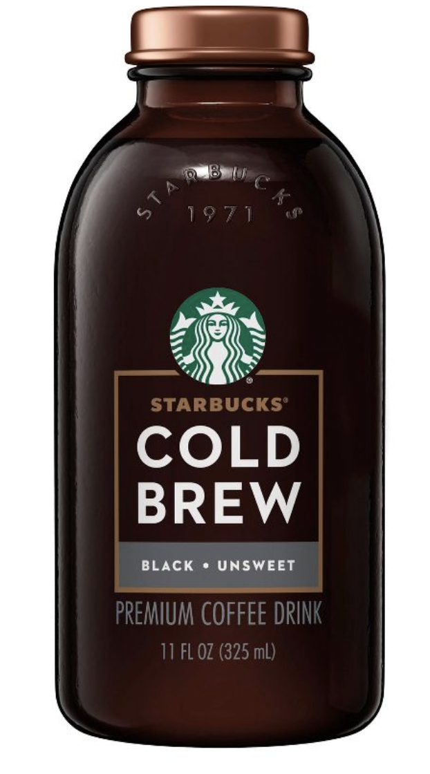 Starbucks Cold Brew Unsweetened Black -  11 oz