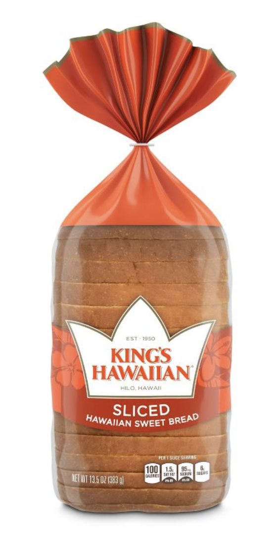 King‘s Hawaiian Sliced Sweet Bread - 13.5 oz