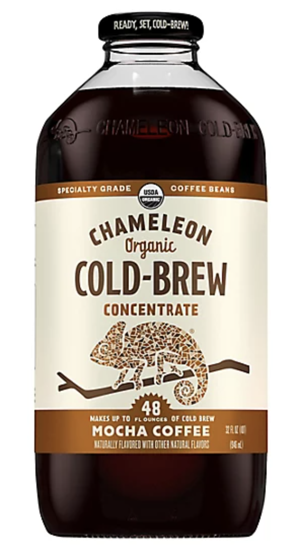 Chameleon Organic Cold Brew Concentrate Mocha Coffee - 32 fl oz