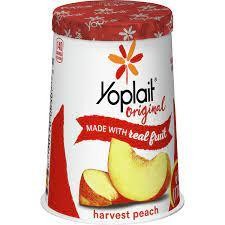 Yoplait Original Yogurt, Harvest Peach - 6 Oz