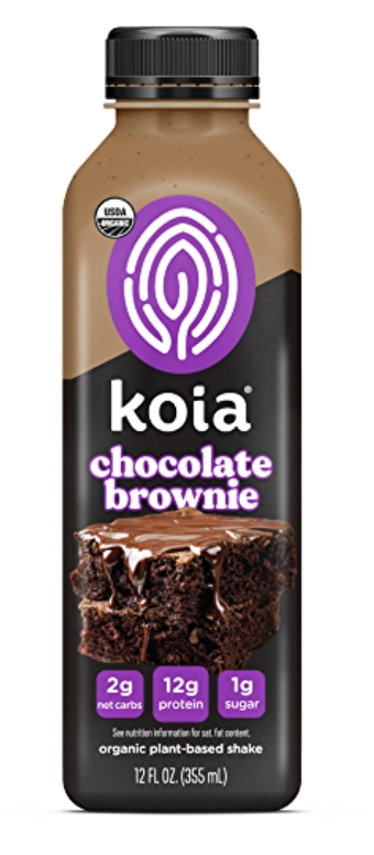 Koia Keto Chocolate Brownie Dairy Free Gluten Free Vegan - 12 Fl Oz