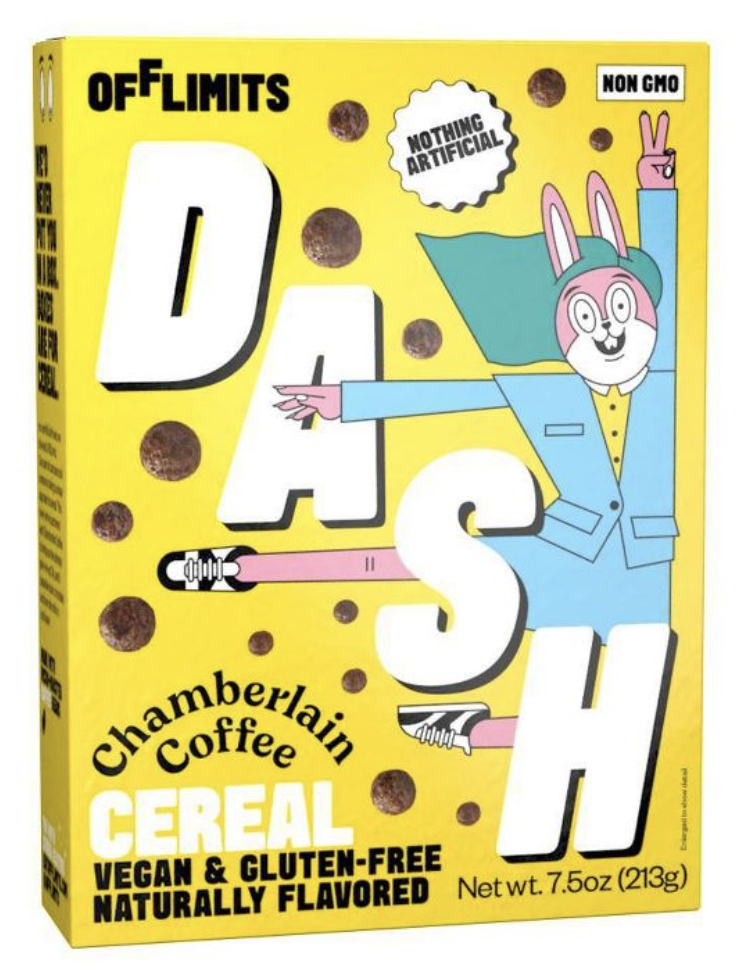 Off Limits Dash Gluten Free Chamberlain Coffee Cereal- 7.5 Oz