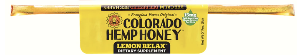 Colorado Hemp Honey Stick Lemon Relax - 0.17 Oz