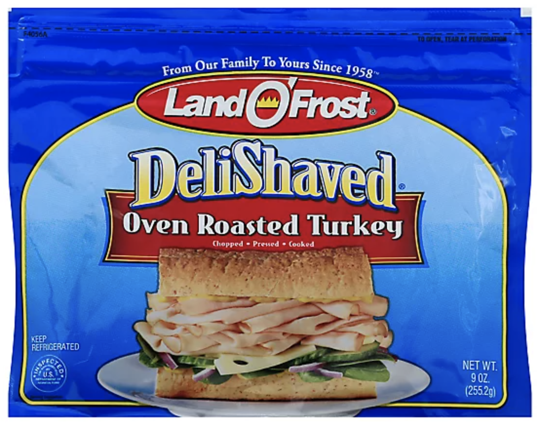 Land O' Frost Deli Shaved Oven Roasted Turkey - 9 oz