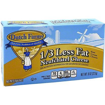 Dutch Farms 1/3 Less Fat Neufchatel Cheese - 8 oz