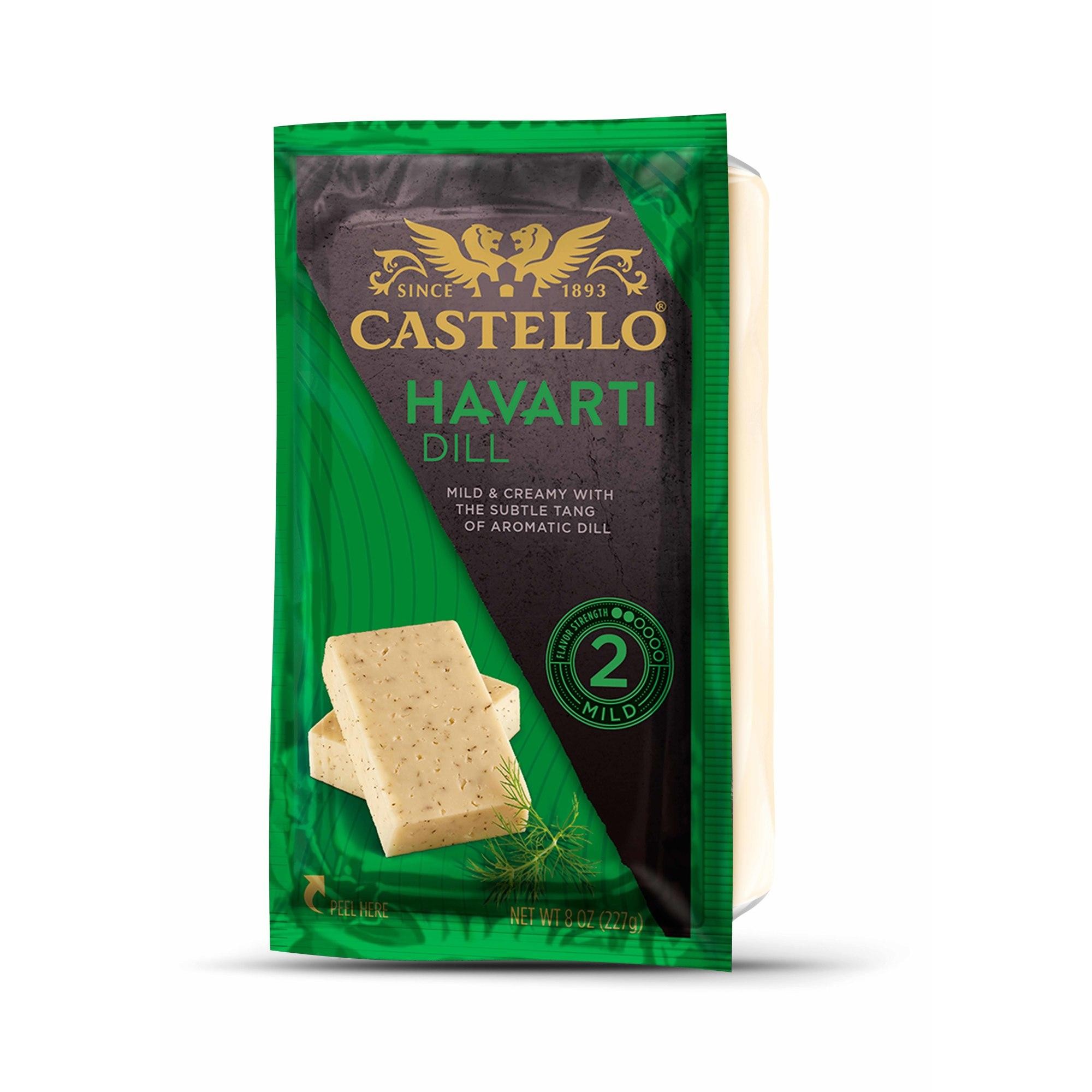 Castello Dill Havarti Cheese Chunk - 8 oz