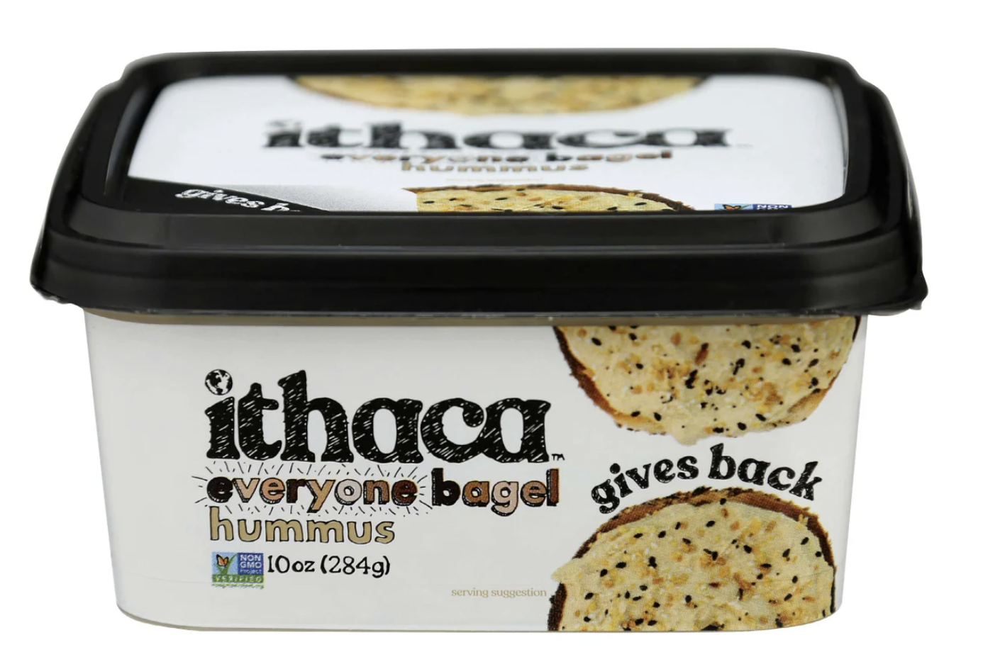 Ithaca Everything Bagel Hummus - 10 Oz