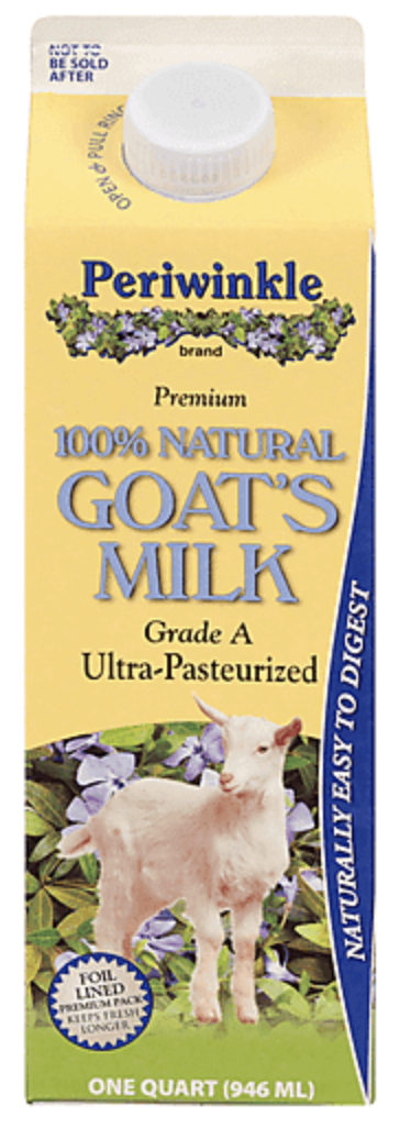 Periwinkle 100% Natural Goat's Milk - 32 fl oz