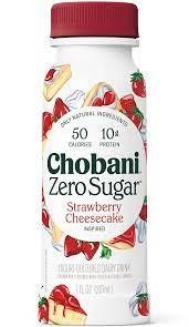 Chobani Zero Sugar Strawberry Yogurt Drink - 7 Fl Oz
