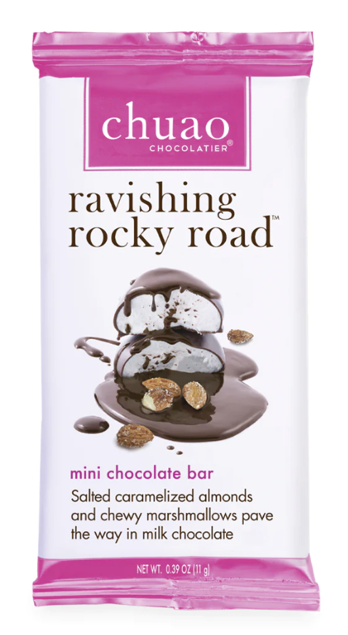Chuao Mini Chocolate Bar Ravishing Rocky Road - .39 oz