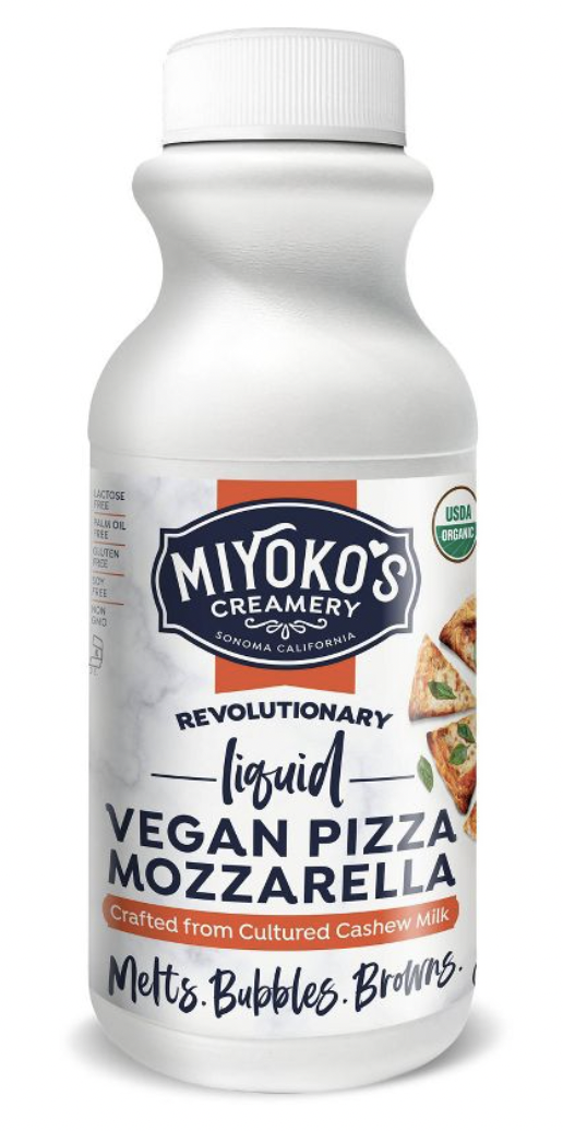 Miyoko's Organic Liquid Vegan Pizza Mozzarella Cheese Spread Vegan - 8 Oz