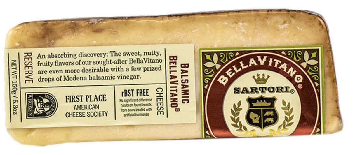 Sartori Balsamic Bellavitano Cheese - 5.3 oz