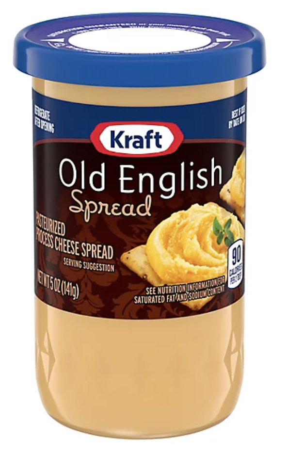 Kraft Old English Sharp Cheese Spread Jar - 5 Oz