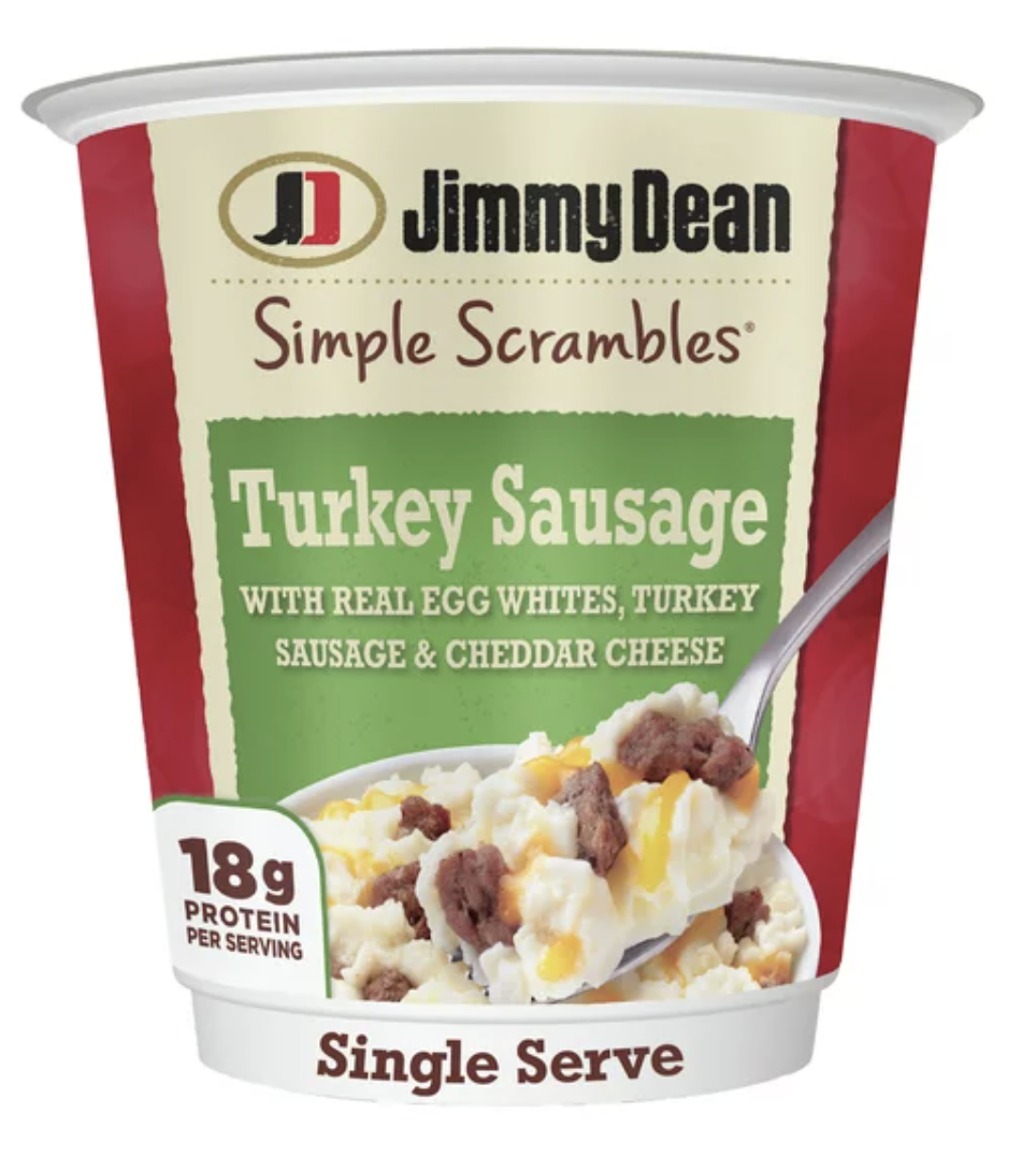 Jimmy Dean Simple Scrambles Turkey Sausage Cup Single - 5.35 oz