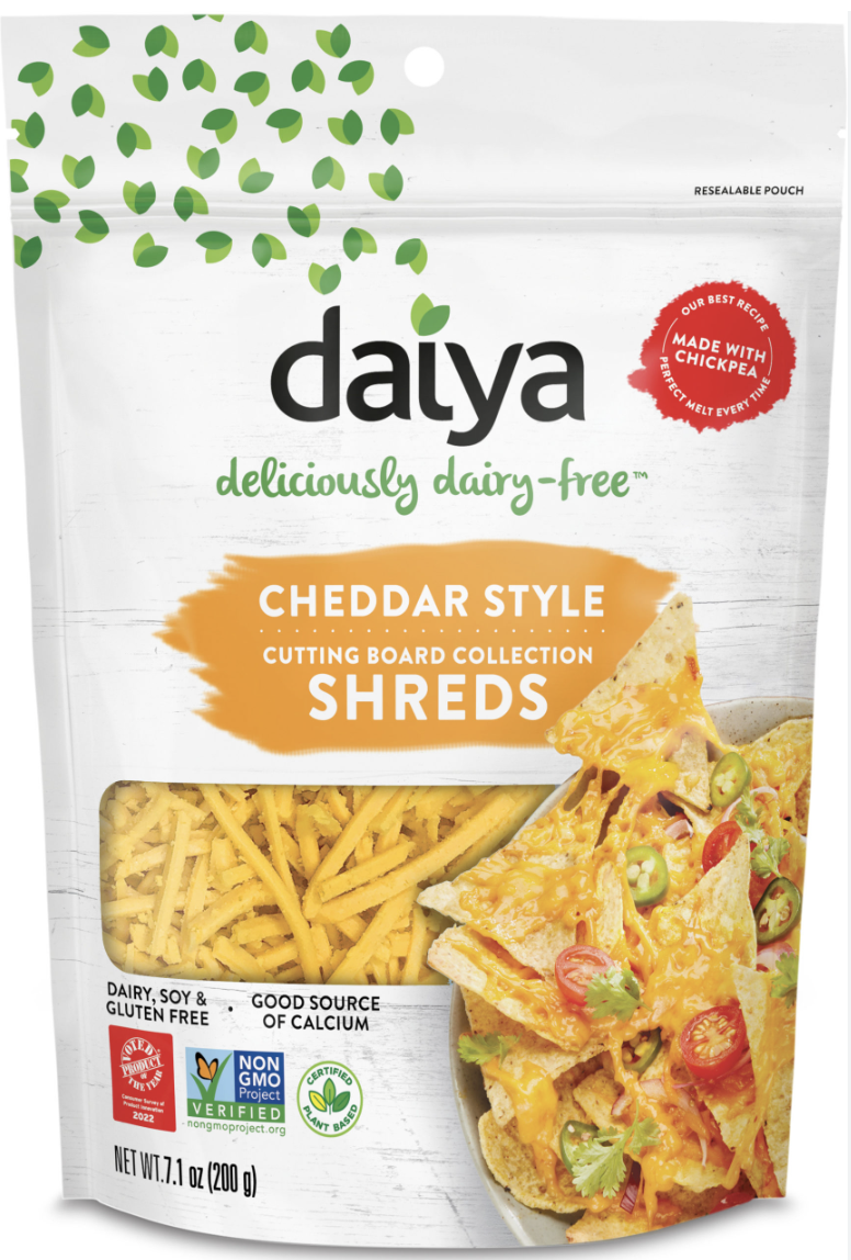 Daiya Plant-Based Dairy-Free Cheddar Style Shreds - 7.1 Oz