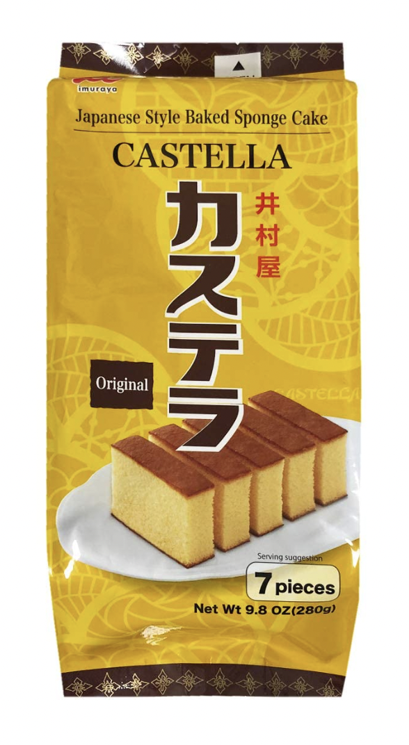 Imuraya Japanese Style Baked Sponge Cake Original Flavor 7ct - 9.8 Oz