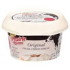 Prairie Farms Mini Cream Cheese Tub, Original - 3.5 oz