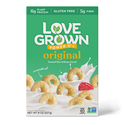 Love Grown Power O's Original Toasted Rice & Bean Cereal - 8 Oz