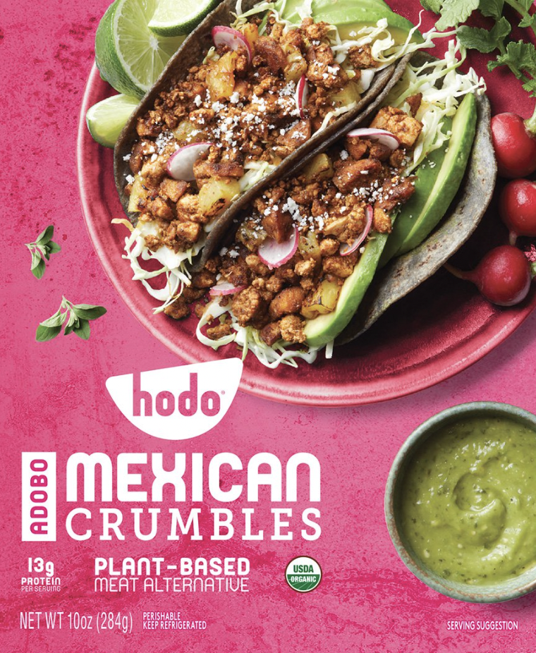 Hodo Organic Vegan Adobo Mexican Crumble - 10 Oz