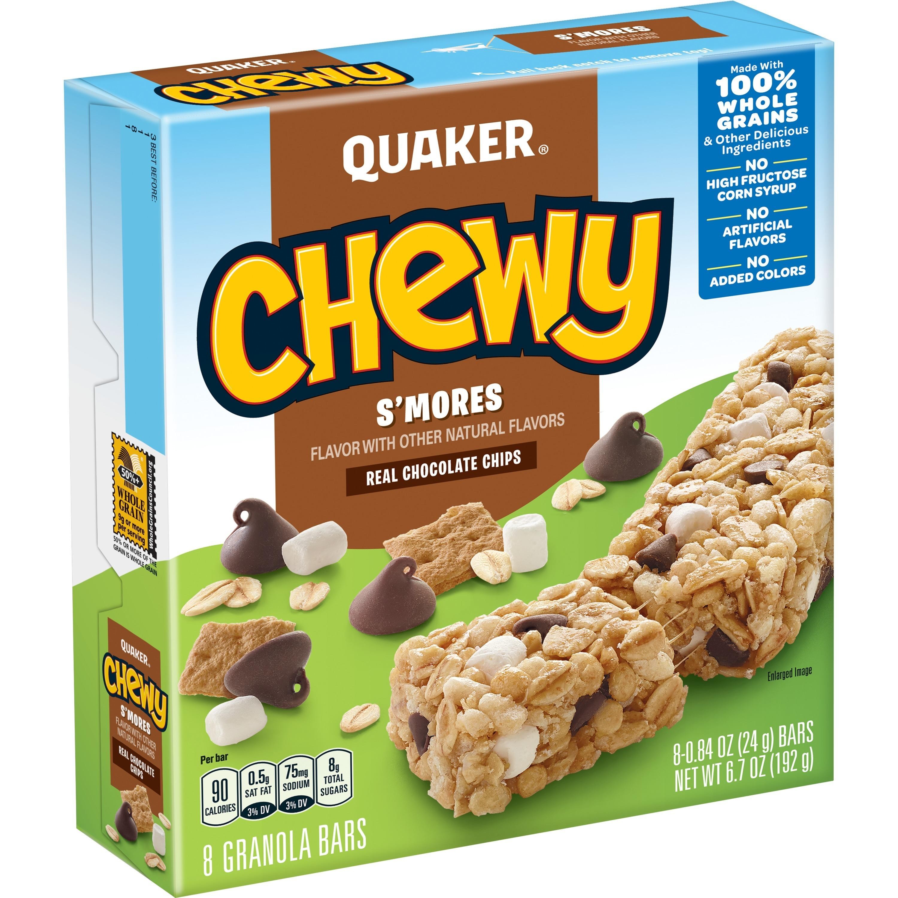 Quaker Chewy S'mores Granola Bars 8 ct - 6.7 Oz