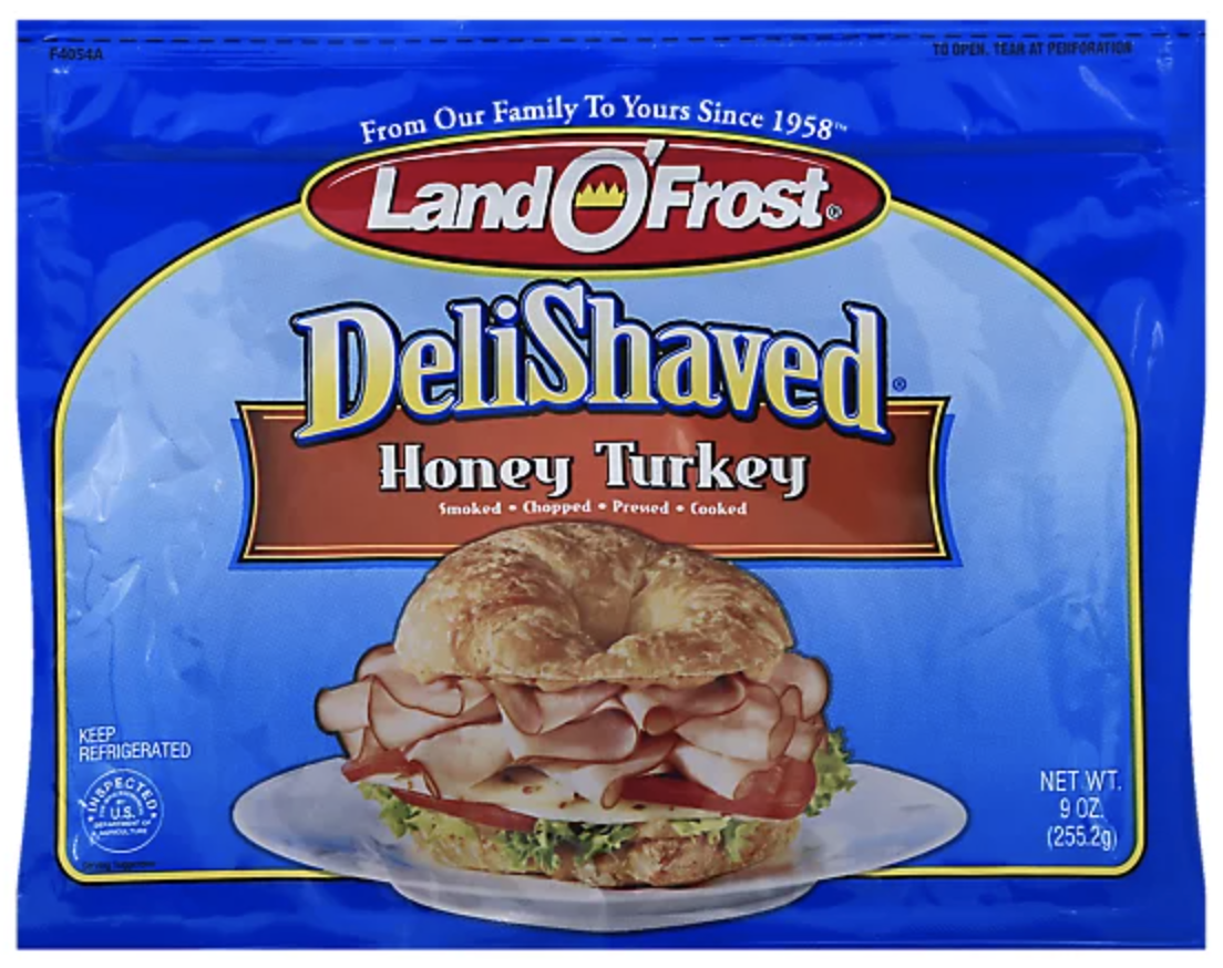 Land O' Frost Deli Shaved Honey Turkey - 9 oz