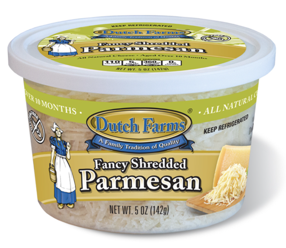 Dutch Farms Fancy Shredded Parmesan Cup - 5 oz