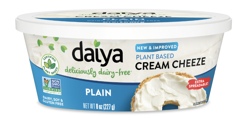 Daiya Plant-Based Dairy-Free Cream Cheeze, Plain - 8 Oz