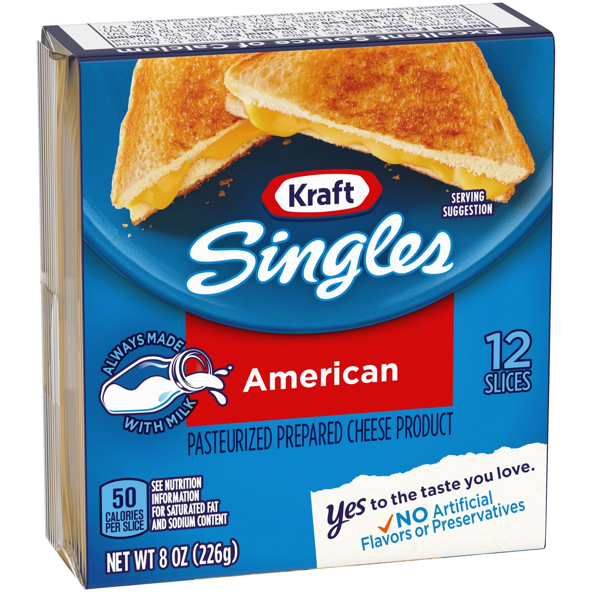 Kraft Singles American Cheese 12 Slices - 8 oz