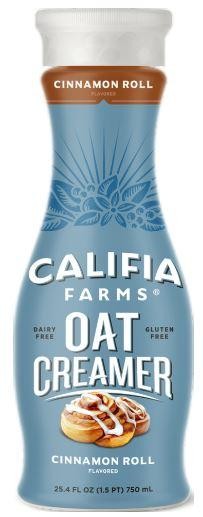 Califia Oat Milk Creamer Cinnamon Roll - 25.4 Fl Oz