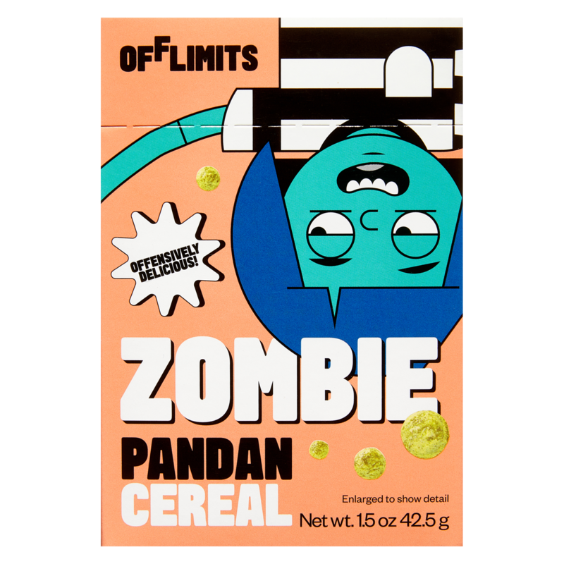 Off Limits Zombie Gluten Free Pandan Cereal- 1.5 OZ
