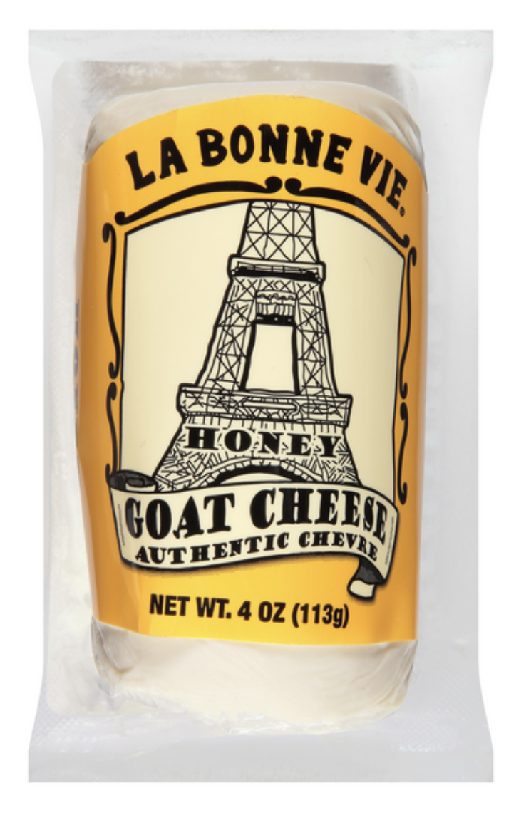 La Bonne Vie Honey Goat Cheese - 4 oz