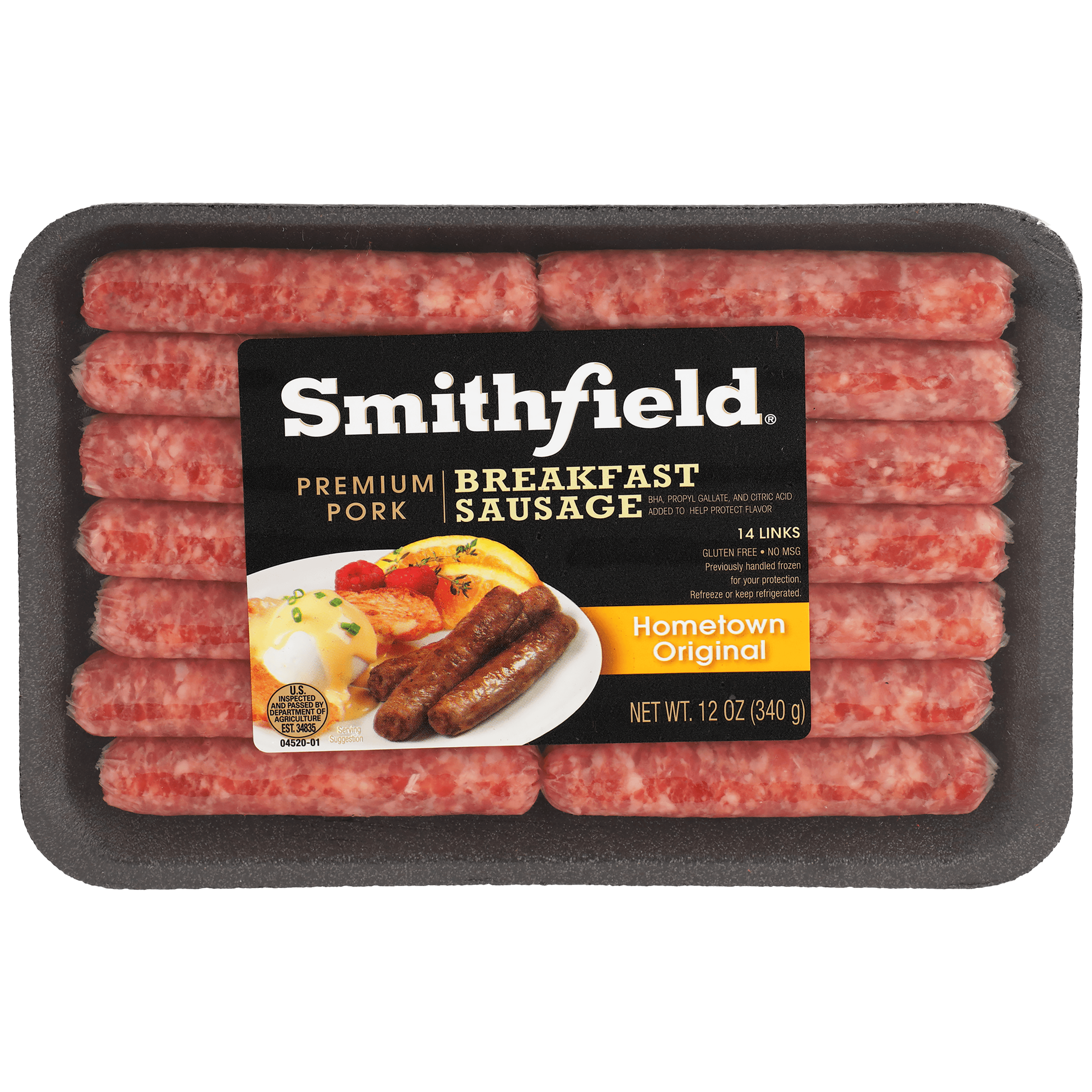Smithfield Breakfast Sausage Hometown Original - 12 oz