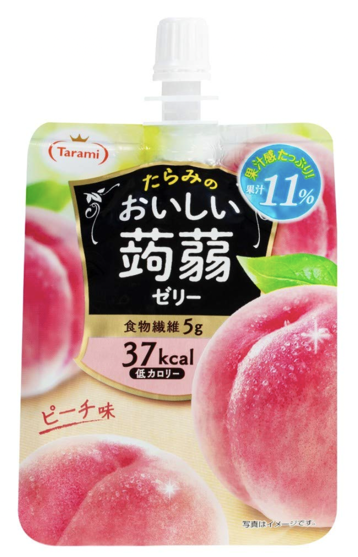Tarami Peach Soft Jelly Drink - 5.2 Oz